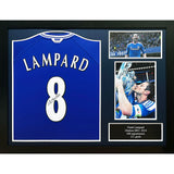 Chelsea FC Lampard Signed Shirt (Framed): 1 Signed Memorabilia By Chelsea
