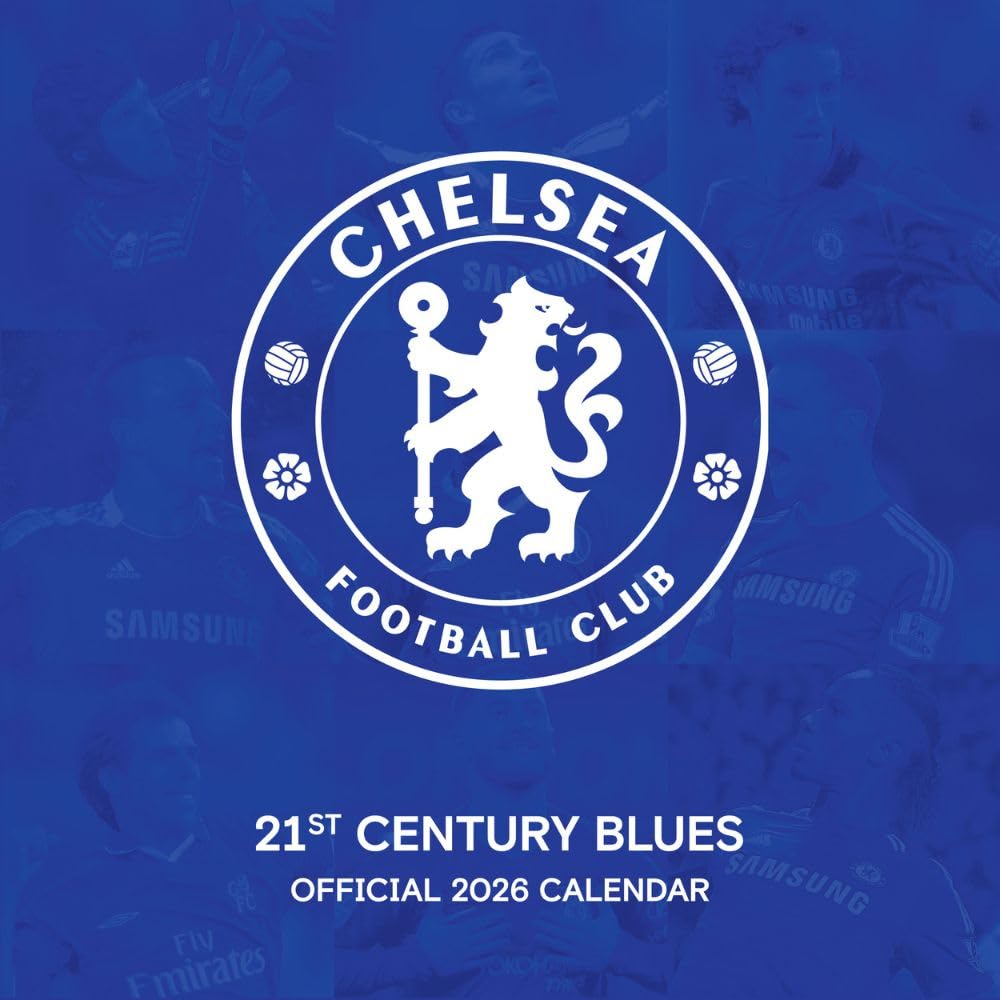 Chelsea FC Legends Square Calendar 2026: 1 - Calendars By Chelsea