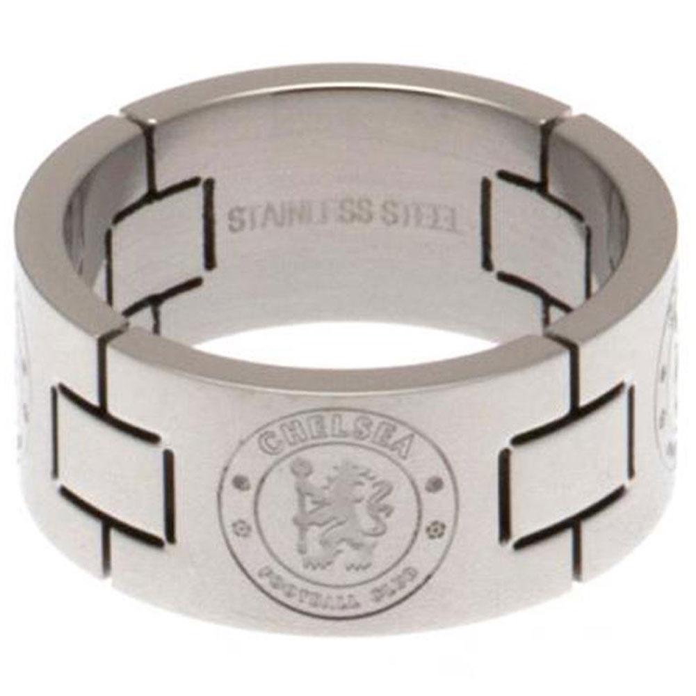 Chelsea FC Large Link Ring: 2 - Jewellery By Chelsea