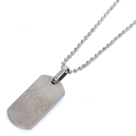 Chelsea FC Stainless Steel Dog Tag & Chain: 2 - Jewellery By Chelsea