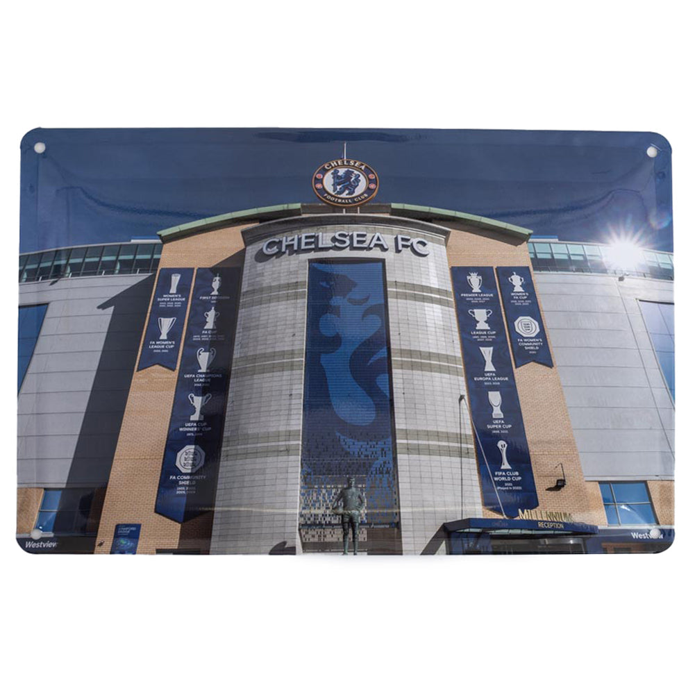 Chelsea FC 2pk Stadium Sign - Shop Signs & Plaques At Gift Moments - 4