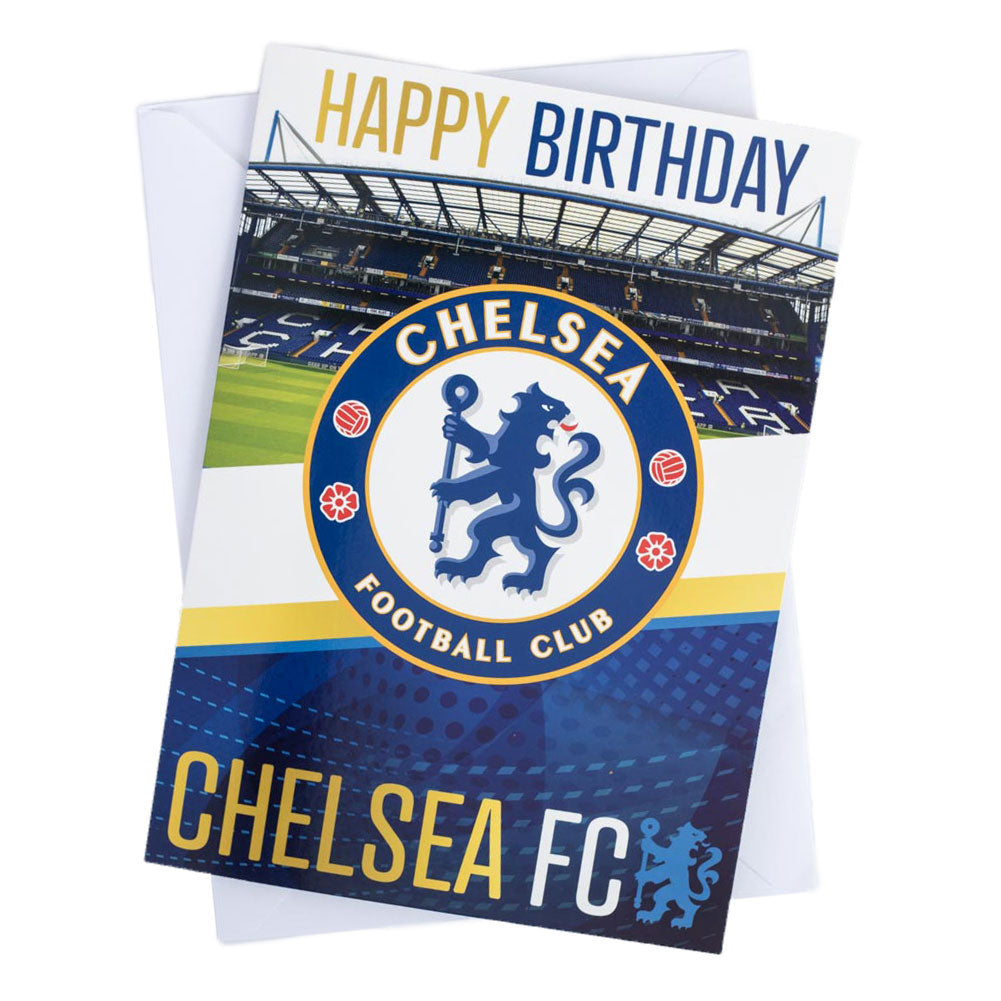 Chelsea FC Musical Birthday Card: 1 - Greeting Cards By Chelsea