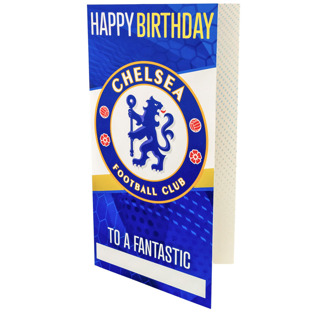 Chelsea FC Personalised Birthday Card: 2 - Greeting Cards By Chelsea