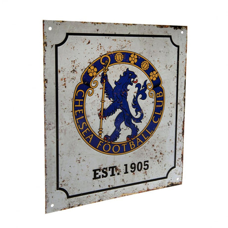 Chelsea FC Retro Logo Sign: 2 Signs & Plaques By Chelsea