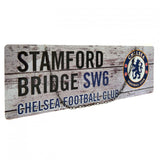 Chelsea FC Rustic Garden Sign: 3 Signs & Plaques By Chelsea