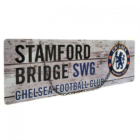 Chelsea FC Rustic Garden Sign: 3 Signs & Plaques By Chelsea