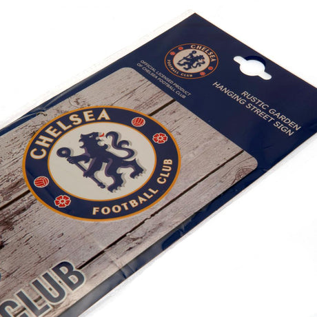 Chelsea FC Rustic Garden Sign: 4 Signs & Plaques By Chelsea