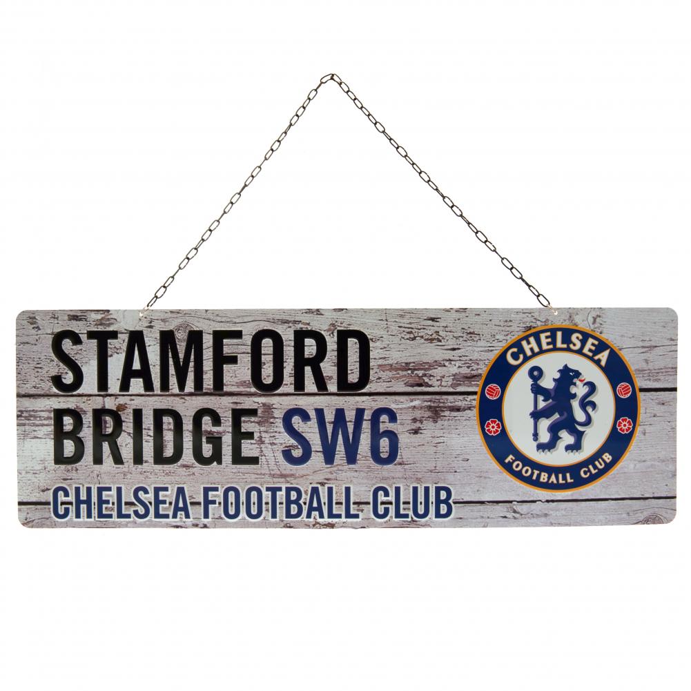 Chelsea FC Rustic Garden Sign: 1 Signs & Plaques By Chelsea