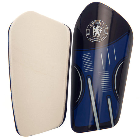 Chelsea FC Delta Shin Pads Kids: 2 Shin Pads By Chelsea