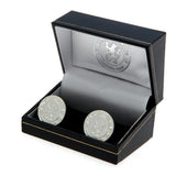 Chelsea FC Silver Plated Formed Cufflinks: 1 - Cufflinks & Tie Slides By Chelsea