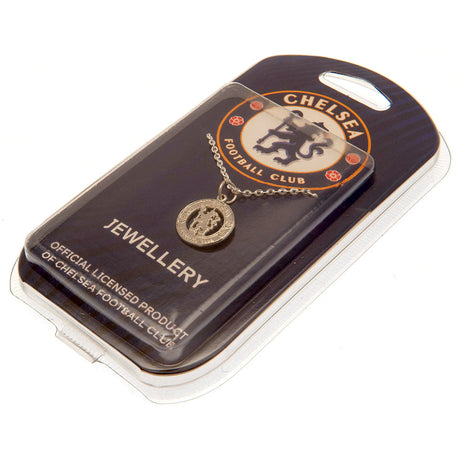 Chelsea FC Silver Plated Pendant & Chain CR: 1 Jewellery By Chelsea