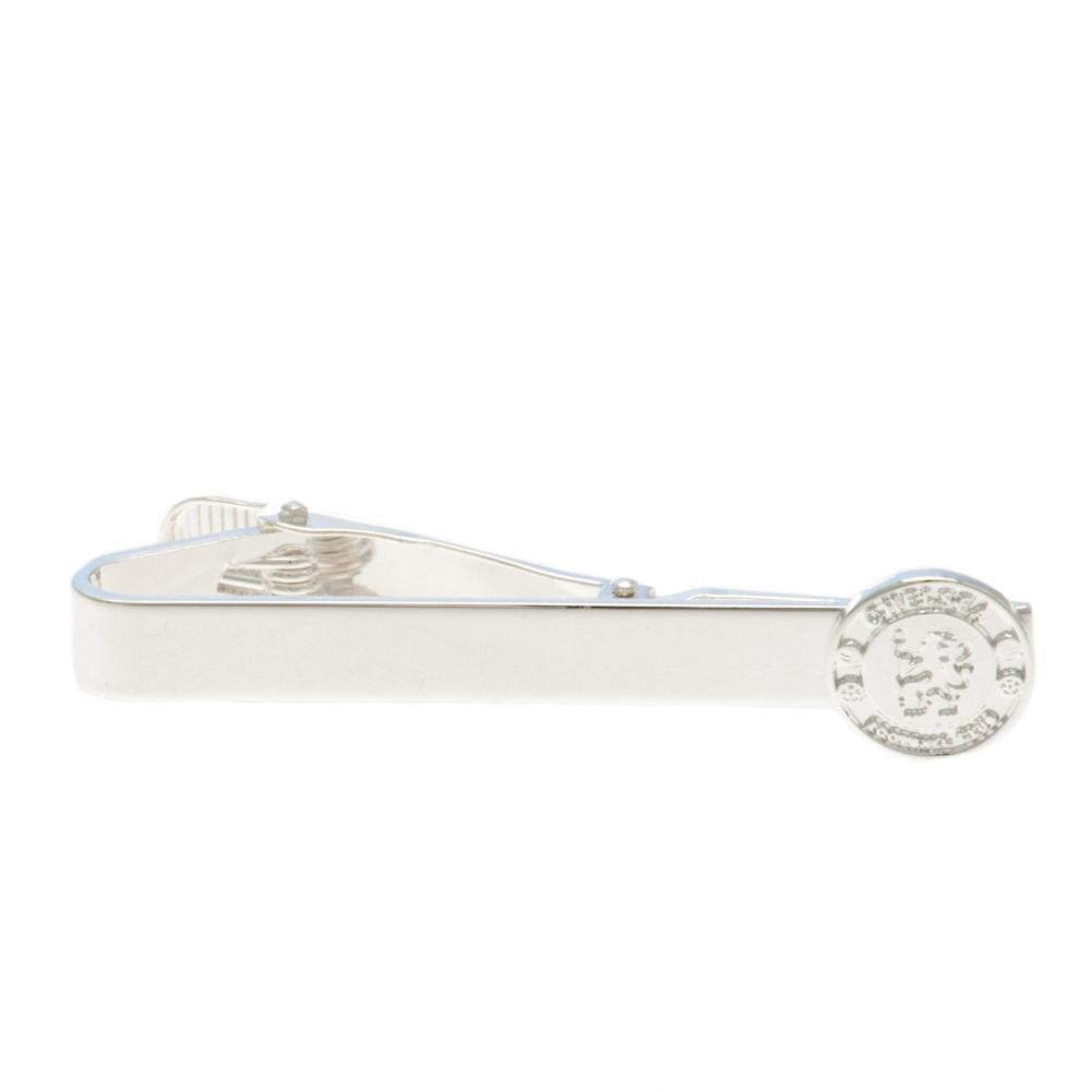 Chelsea FC Silver Plated Tie Slide: 3 - Cufflinks & Tie Slides By Chelsea