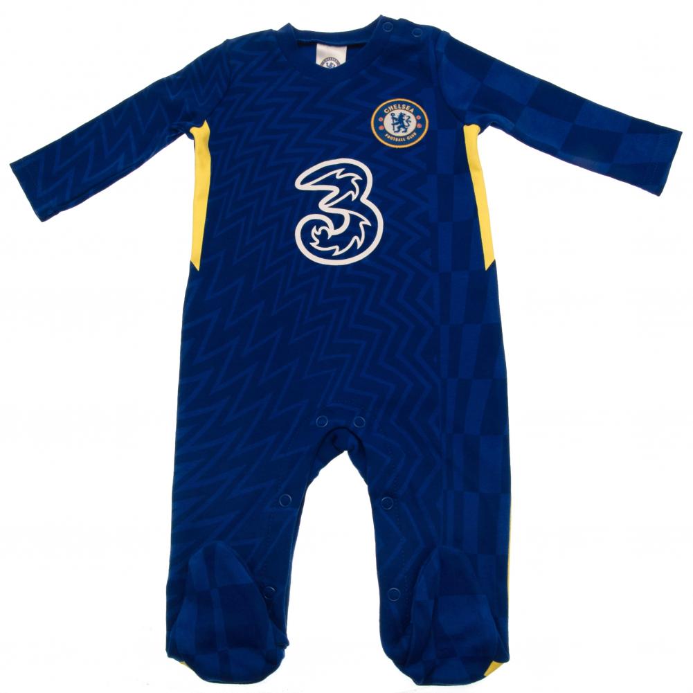 Chelsea FC Sleepsuit 3-6 Mths BY: 1 - Baby Clothing By Chelsea