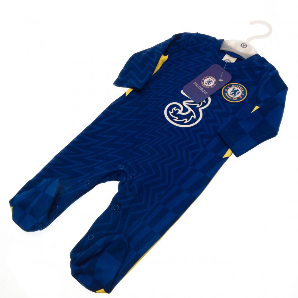 Chelsea FC Sleepsuit 3-6 Mths BY: 3 - Baby Clothing By Chelsea