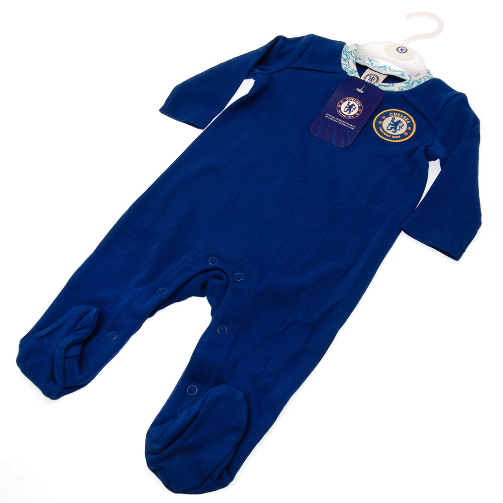 Chelsea FC Sleepsuit 9-12 Mths LT: 3 - Baby Clothing By Chelsea