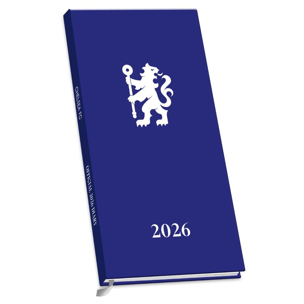 Chelsea FC Slim Diary 2026: 1 - Diaries By Chelsea