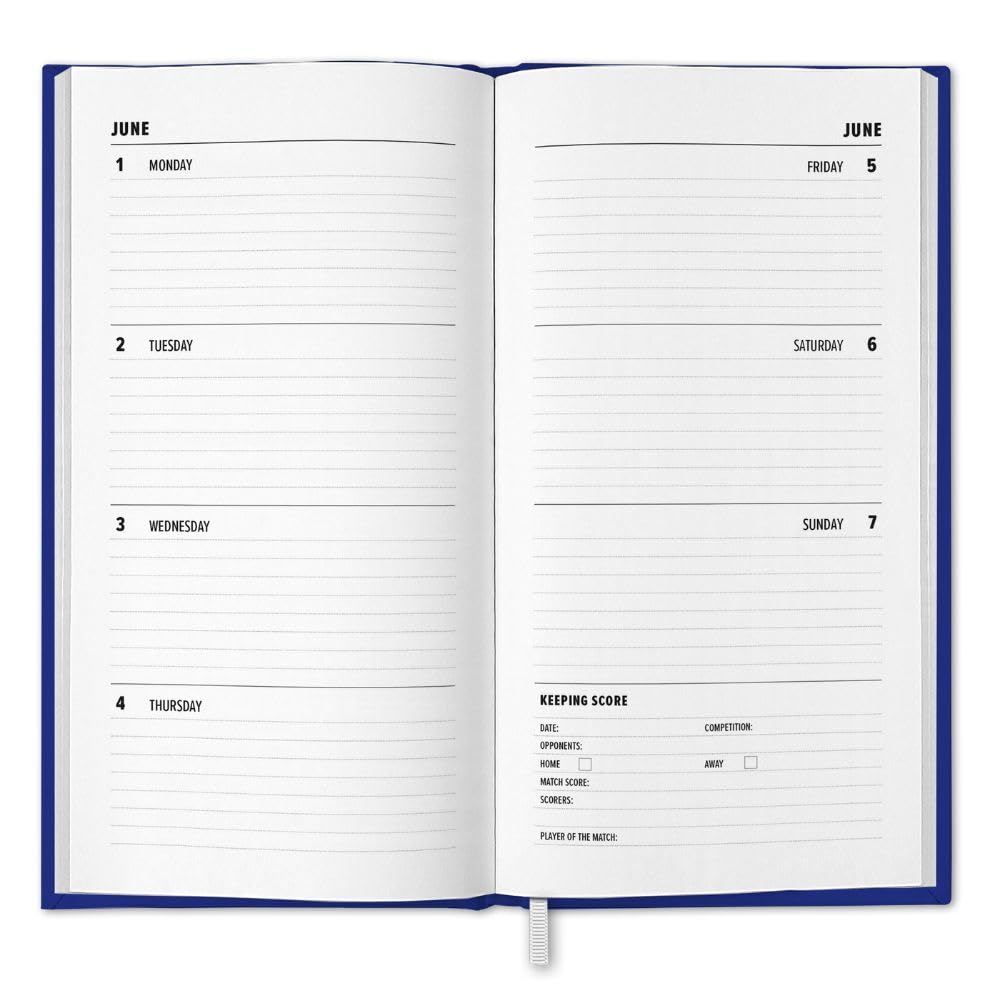 Chelsea FC Slim Diary 2026: 2 - Diaries By Chelsea