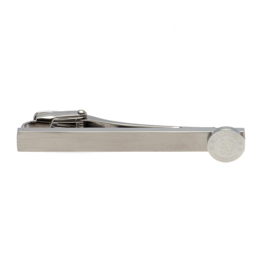 Chelsea FC Stainless Steel Tie Slide: 3 - Cufflinks & Tie Slides By Chelsea