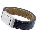 Chelsea FC Stitched Leather Bracelet: 1 - Bracelets By Chelsea