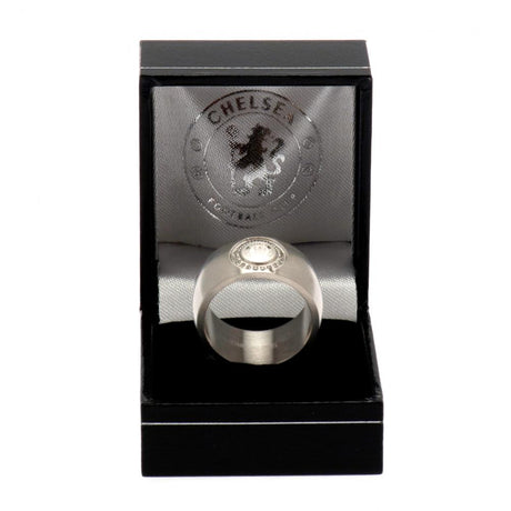 Chelsea FC Stone Set Ring Medium: 3 - Jewellery By Chelsea
