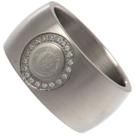 Chelsea FC Stone Set Ring Medium: 1 - Jewellery By Chelsea