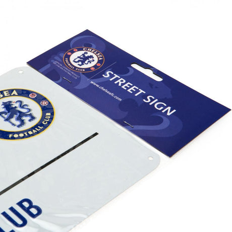 Chelsea FC White Street Sign: 3 - Signs & Plaques By Chelsea