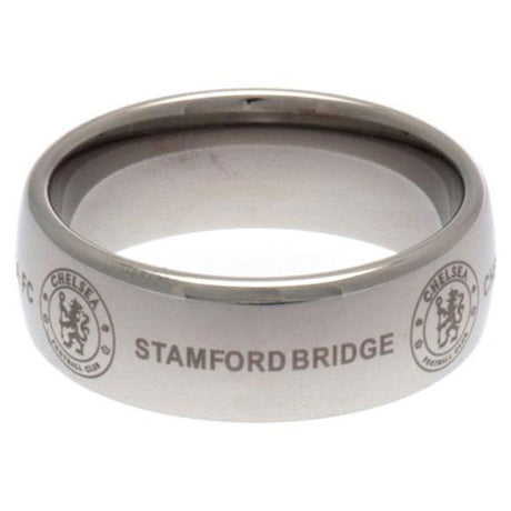 Chelsea FC Super Titanium Ring Medium: 3 - Jewellery By Chelsea
