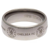 Chelsea FC Super Titanium Ring Small: 2 - Jewellery By Chelsea