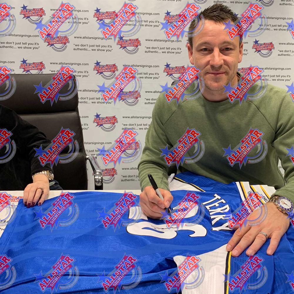 Chelsea FC Terry Signed Shirt: 2 - Signed Memorabilia By Chelsea