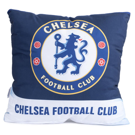 Chelsea FC Crest Text Cushion: 2 - Cushions By Chelsea