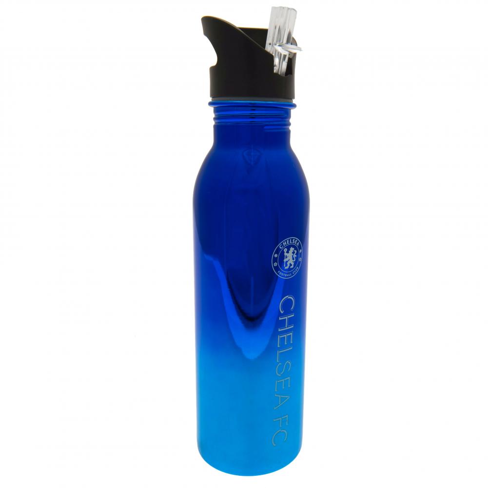 Chelsea FC UV Metallic Drinks Bottle: 2 Water Bottles By Chelsea
