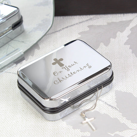 Christening Cross Necklace Box: 1 - Necklaces By Gift Moments