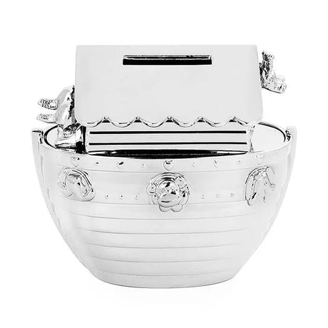 Christening Noahs Ark Money Box: 4 - Money Boxes By Gift Moments