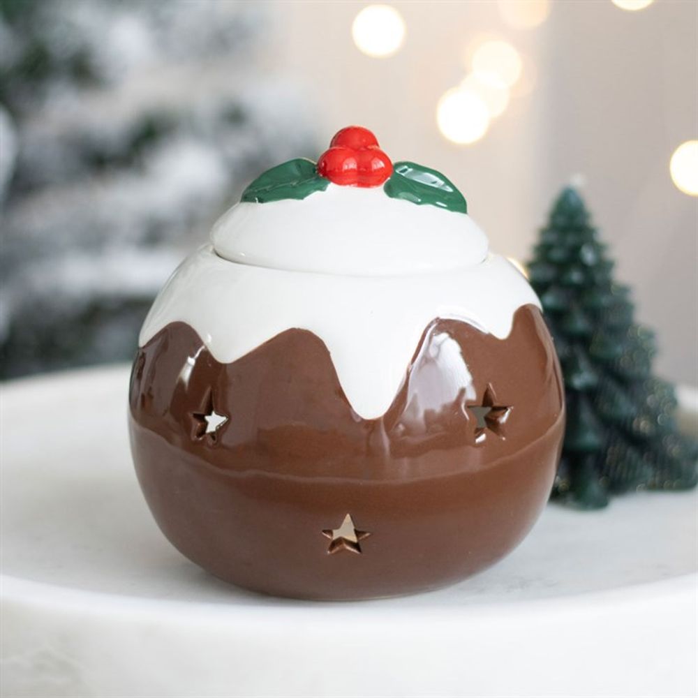 Christmas Pudding Oil Burner: 2 - Oil & Wax Burners By Gift Moments