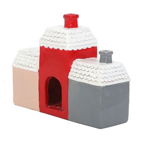 Christmas Village Incense Cone Burner: 4 - Incense Holders By Gift Moments