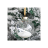 Glass Christmas Wish Bauble: 5 - Christmas Baubles By Gift Moments