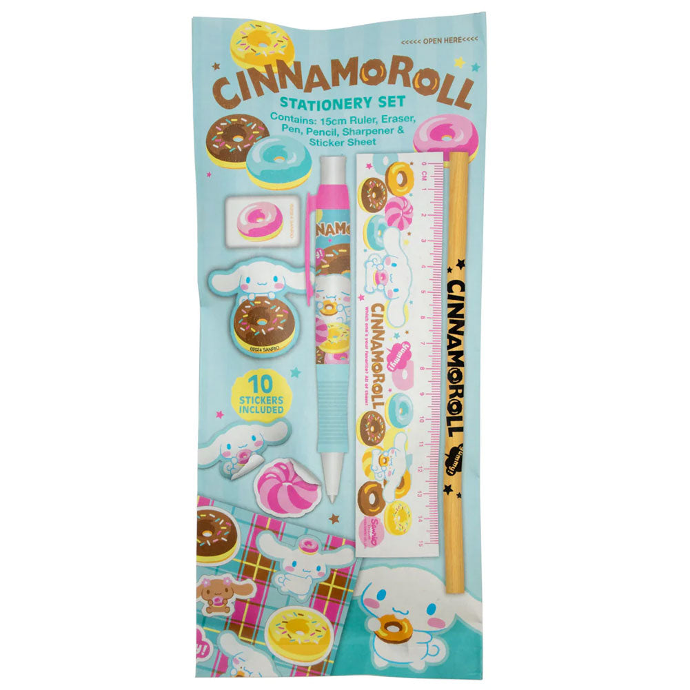 Cinnamoroll 6pc Stationery Set: 2 - Stationery By Cinnamoroll