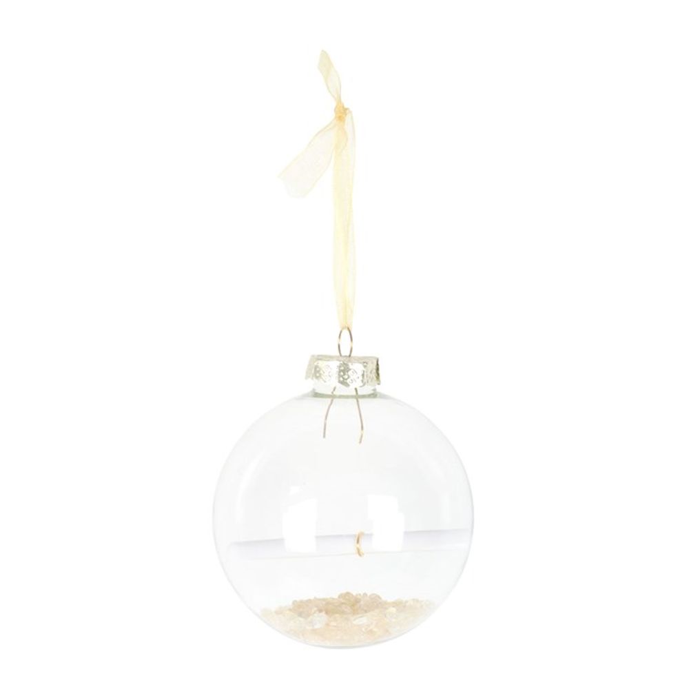 Citrine Manifestation Bauble Kit: 3 - By Gift Moments