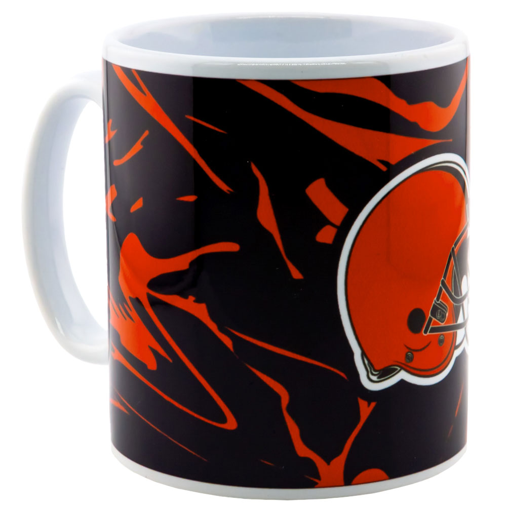 Cleveland Browns Camo Ceramic Mug: 3 - Mugs By American Sports