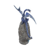 Cobalt Custodian Fantasy Blue Dragon Sitting On A Geode 23cm: 5 Figures & Collectables By Gift Moments