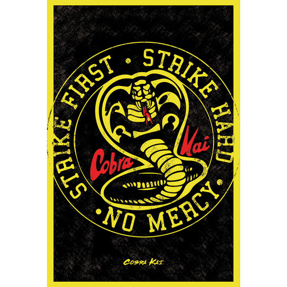 Cobra Kai Poster Emblem 224: 1 Posters By Cobra Kai
