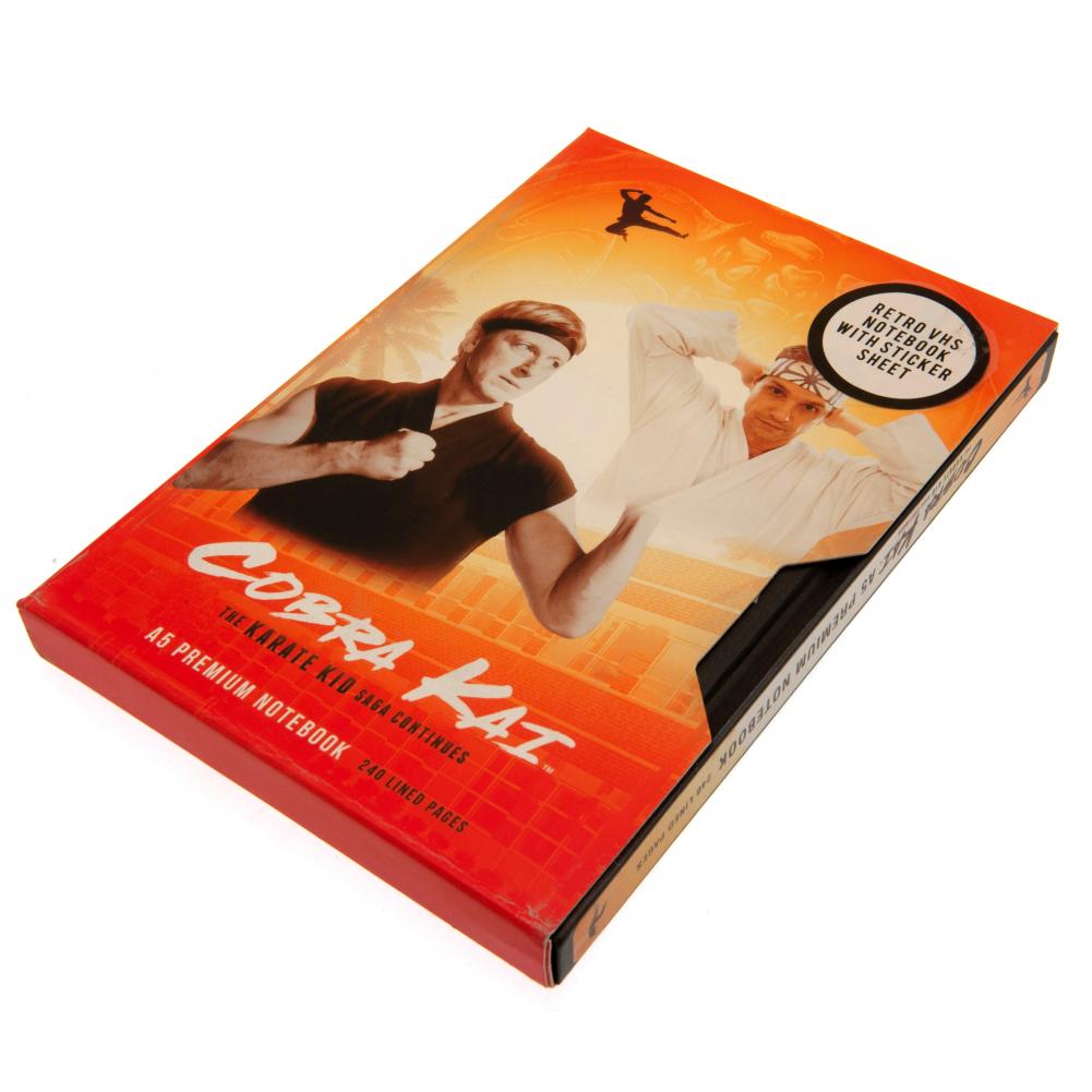 Cobra Kai Premium Notebook VHS - Shop Notebooks At Gift Moments - 5