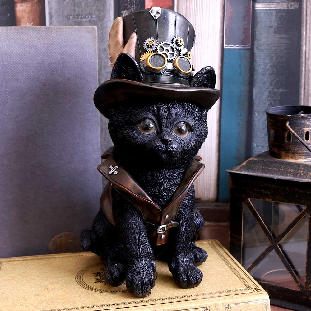 Cogsmiths Adorable Steampunk Cat 18.5cm: 1 - Figures & Collectables By Gift Moments