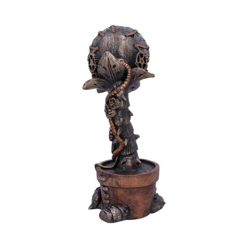 Cogwork Carnivore 24.3cm Bronze Mechanical Flesh Eating Plant Figurine: 4 - Figures & Collectables By Gift Moments