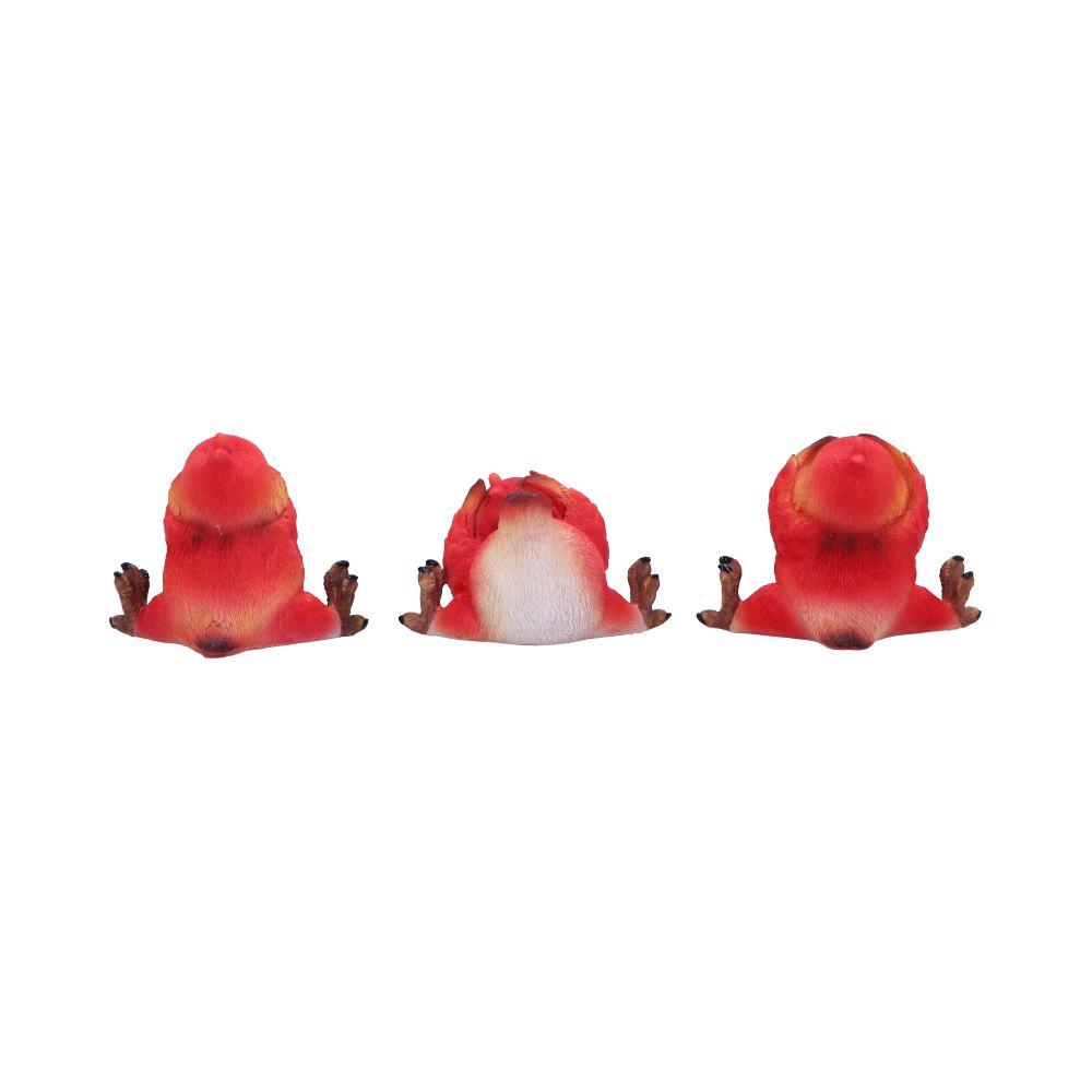 Comical Three Wise Bird Figurines: 4 - Figures & Collectables By Gift Moments