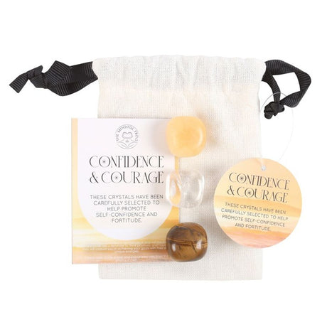 Confidence & Courage Healing Crystal Set: 2 - By Gift Moments