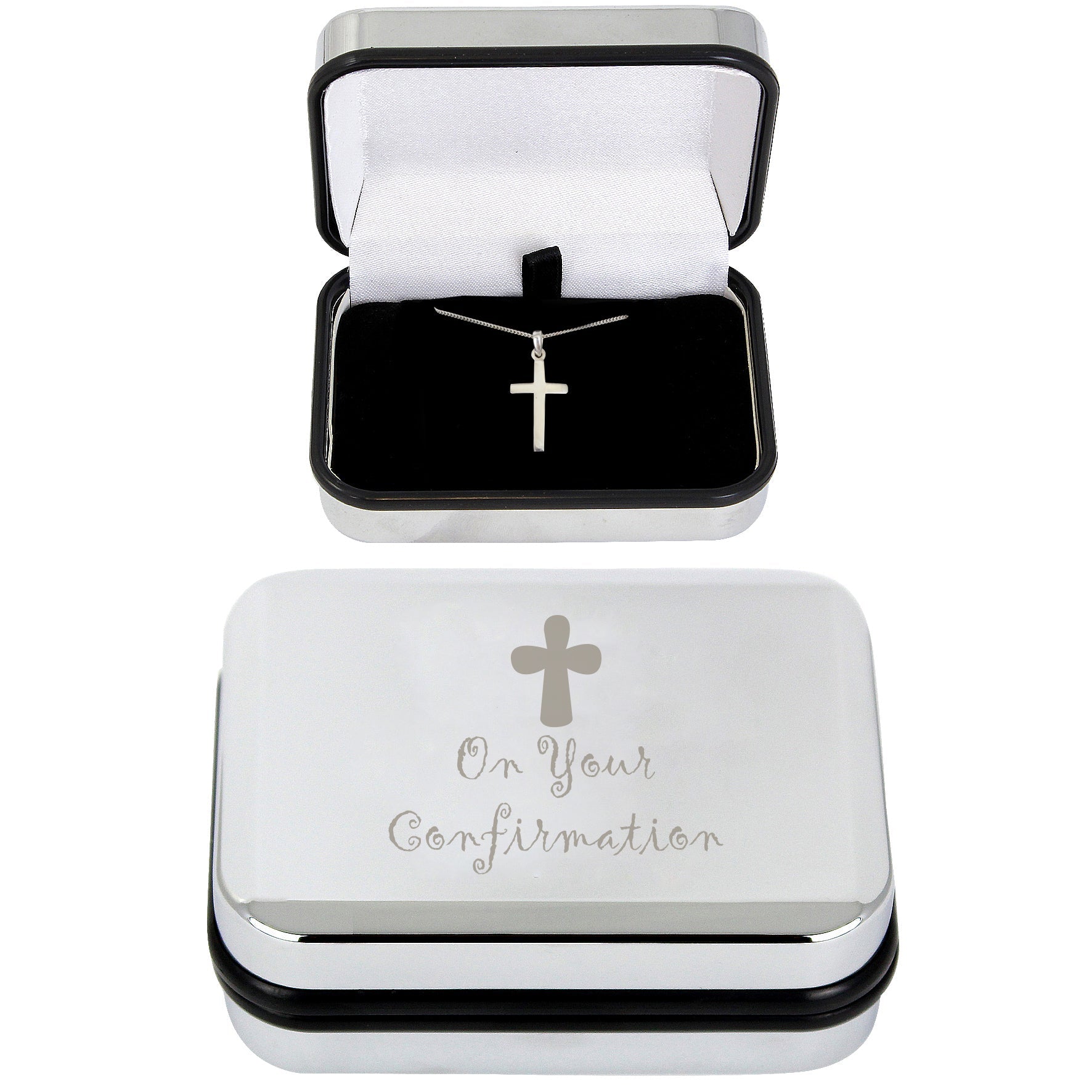 Confirmation Cross Necklace Box: 3 - Jewellery Boxes By Gift Moments