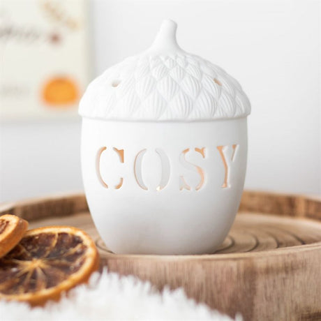 Cosy Acorn Tealight Holder: 1 - Storage By Gift Moments