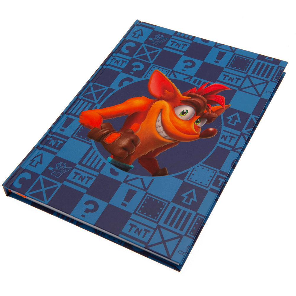Crash Bandicoot Premium Notebook - Shop Notebooks At Gift Moments - 4