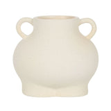 Cream Speckle Bum Plant Pot: 4 - Pots & Planters By Gift Moments